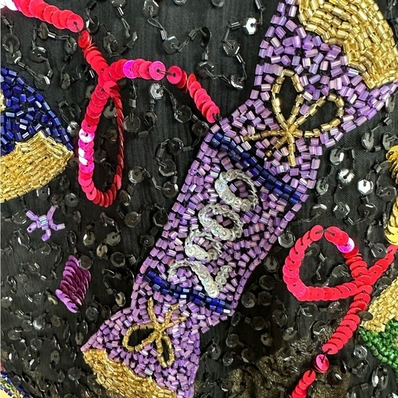 LAURENCE KAZAR Beaded Millennium Top - Picture 6 of 16